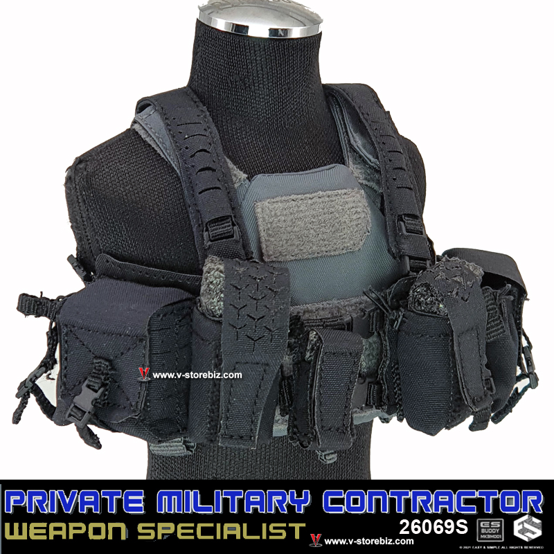 E&S 26069RS PMC Weapon Specialist Thorax Incog Plate Carrier & Pouches