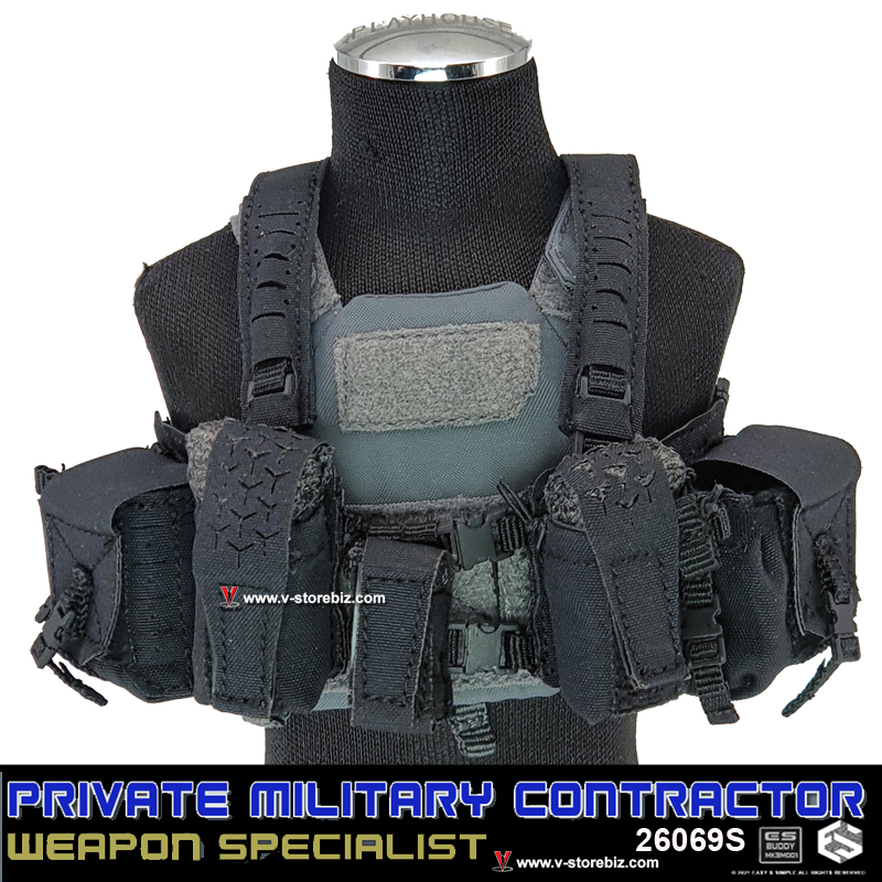 E&S 26069RS PMC Weapon Specialist Thorax Incog Plate Carrier & Pouches