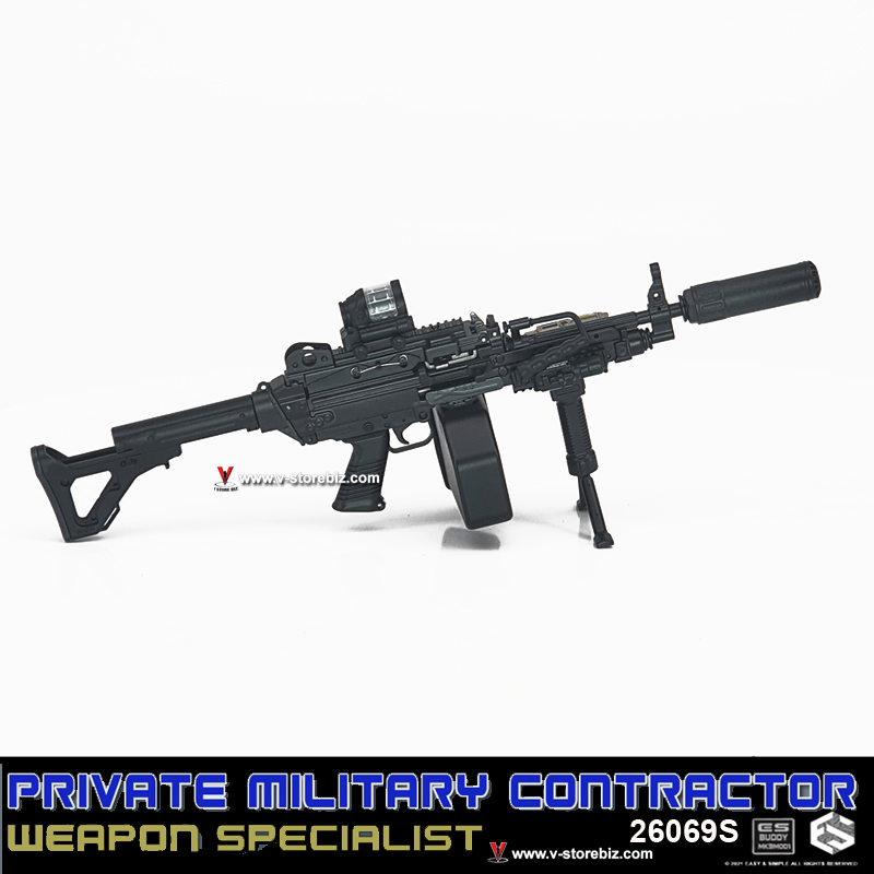 E&S 26069S PMC Weapon Specialist MGA SAW K Compact Light Machinegun