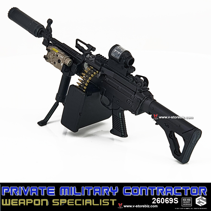 E&S 26069S PMC Weapon Specialist MGA SAW K Compact Light Machinegun