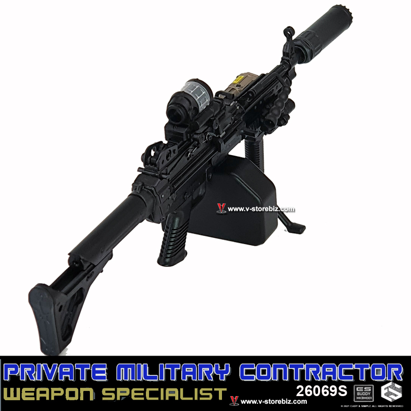 E&S 26069S PMC Weapon Specialist MGA SAW K Compact Light Machinegun