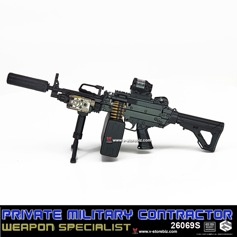 E&S 26069S PMC Weapon Specialist MGA SAW K Compact Light Machinegun