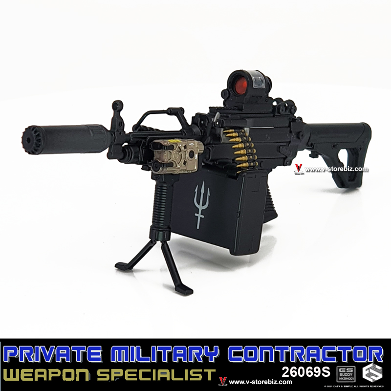 E&S 26069S PMC Weapon Specialist MGA SAW K Compact Light Machinegun