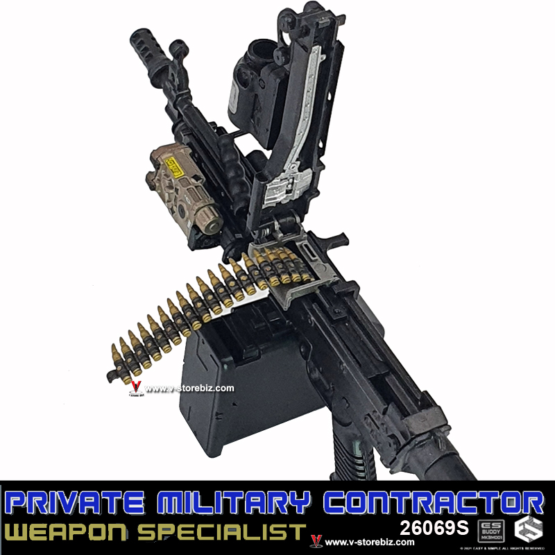 E&S 26069S PMC Weapon Specialist MGA SAW K Compact Light Machinegun