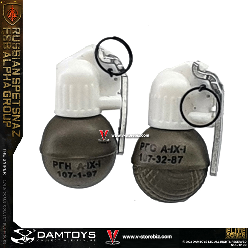 DAM 78100 Spetsnaz FSB Alpha Grenades & Flares
