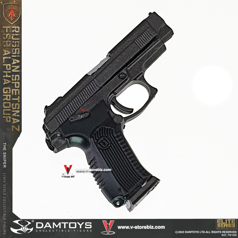 DAM 78100 Spetsnaz FSB Alpha YARYGIN PYa Pistol & Holster