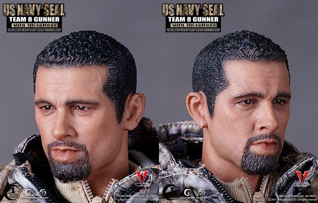 Crazy Dummy 1st Anniversary U.S. Navy Seal Team 8 Gunner With MK48MOD1