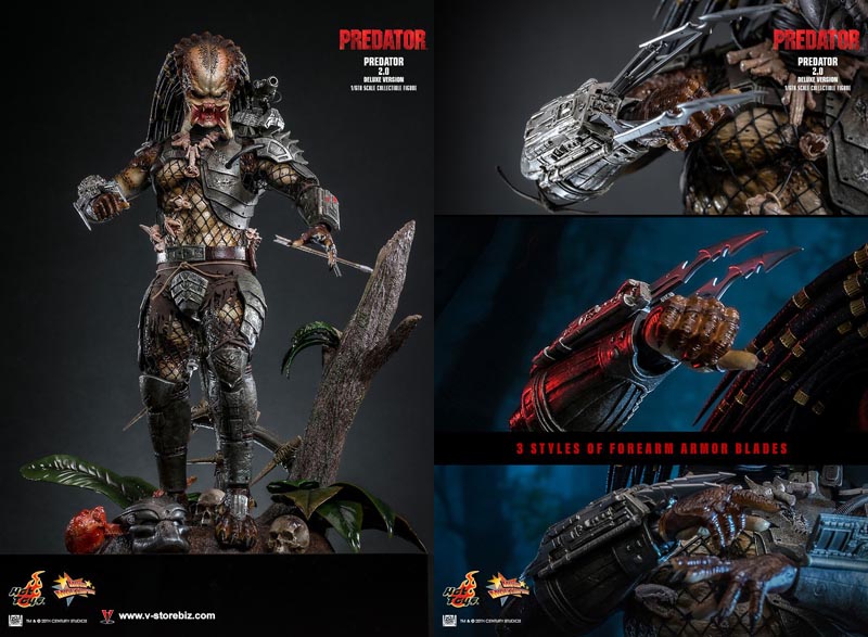 Hot Toys MMS817 Predator Predator (2.0) (Deluxe Version)