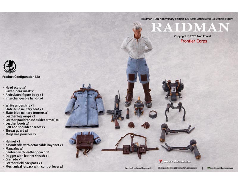 Iron Forest TSL201501 Frontier Series Raidman 10th Anniversary Edition NEU Field Army Raidman