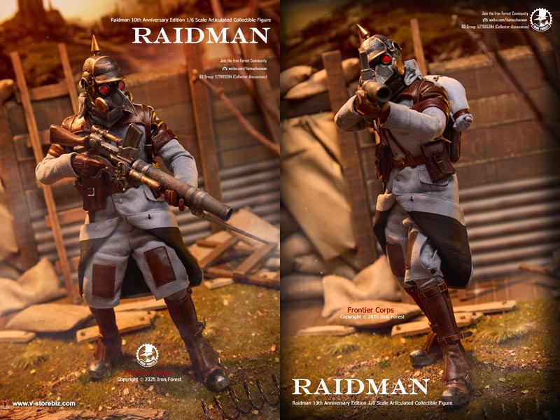 Iron Forest TSL201501 Frontier Series Raidman 10th Anniversary Edition NEU Field Army Raidman