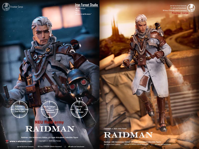 Iron Forest TSL201501 Frontier Series Raidman 10th Anniversary Edition NEU Field Army Raidman