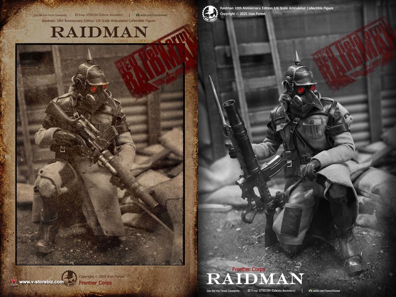 Iron Forest TSL201501 Frontier Series Raidman 10th Anniversary Edition NEU Field Army Raidman