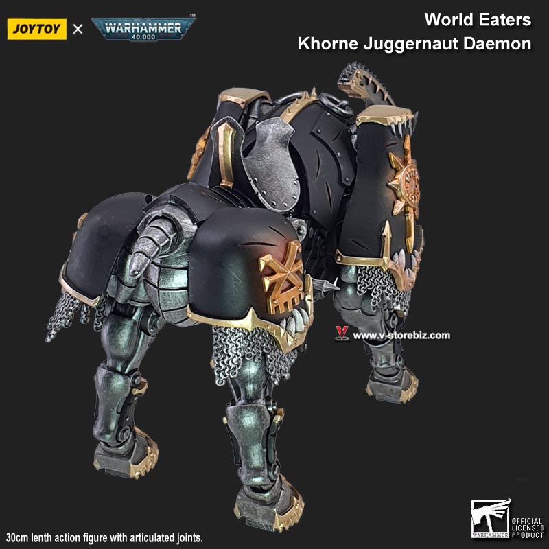 JOYTOY Warhammer 40K World Eater Khorne Juggernaut Daemon