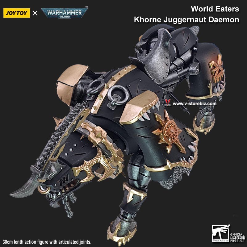 JOYTOY Warhammer 40K World Eater Khorne Juggernaut Daemon