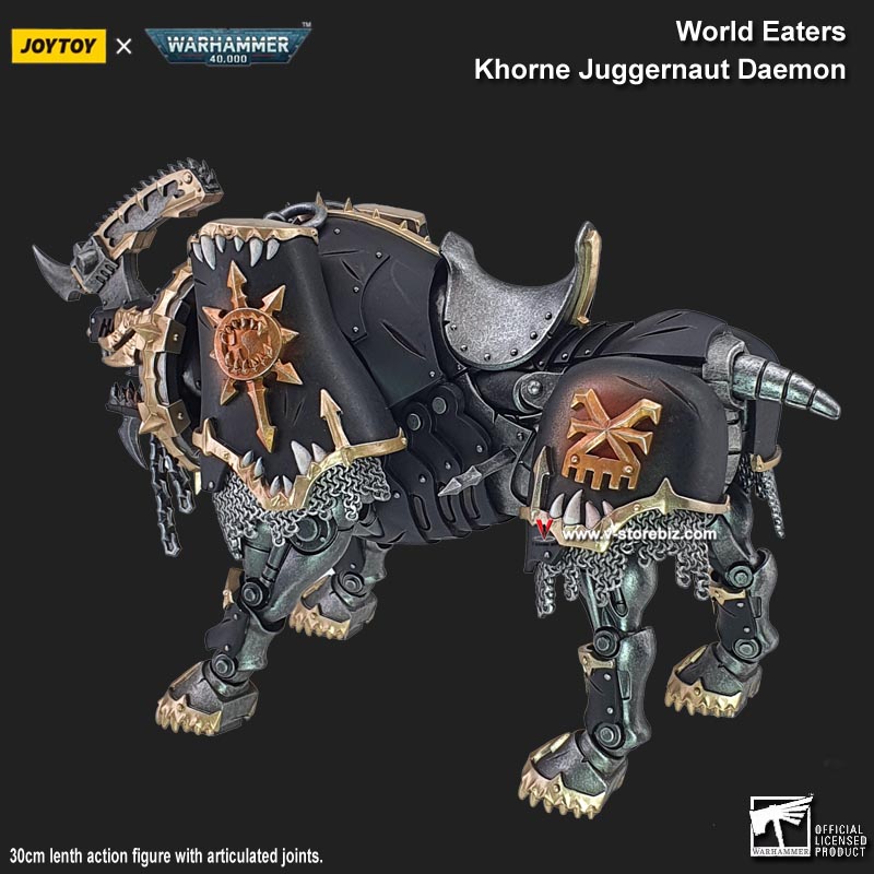 JOYTOY Warhammer 40K World Eater Khorne Juggernaut Daemon