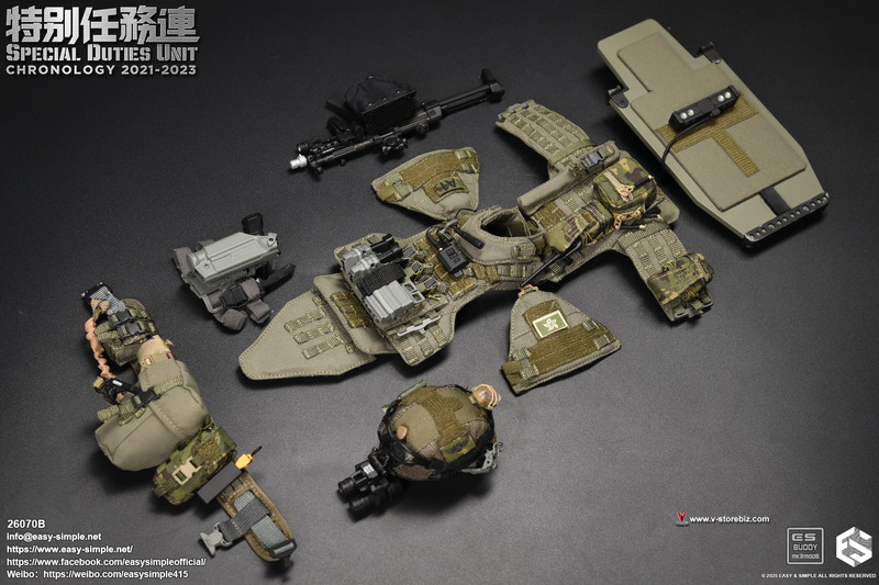 E&S 26070A Special Duties Unit Assault Team Chronology 2021-2023