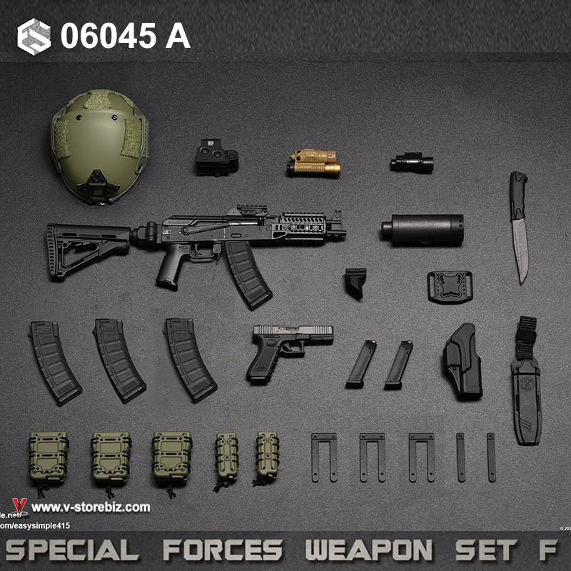 E&S 06045 Special Forces Weapon Set F - Type A - V Store Collectibles