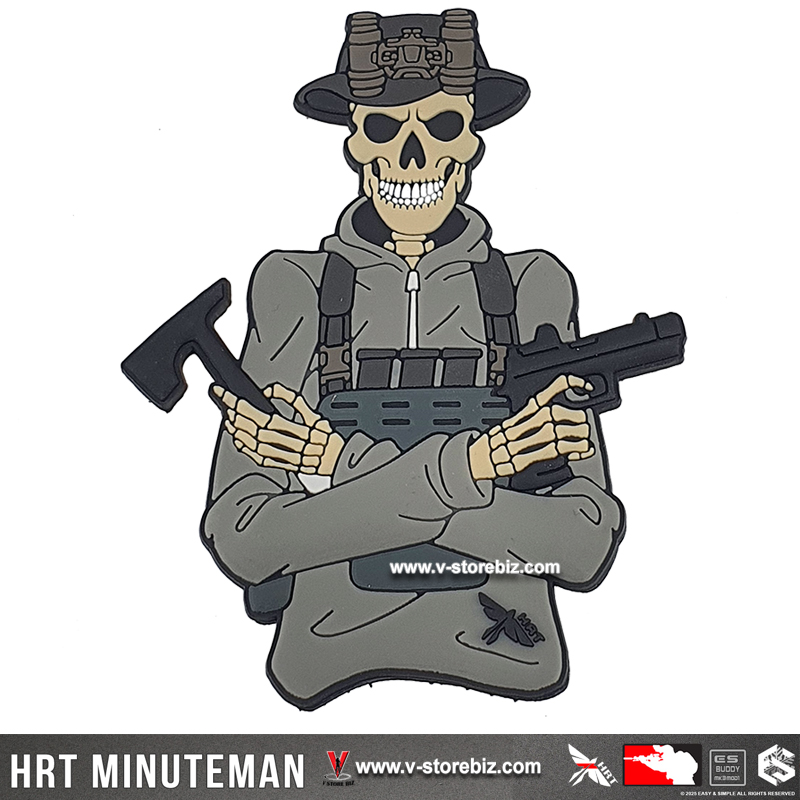 E&S HRT06MM HRT Minuteman HRT Rubber Patch