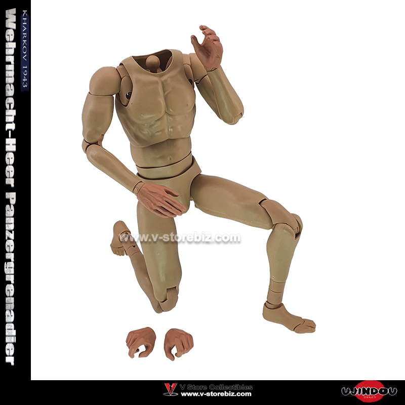  UJINDOU UD9041 WWII Wehrmacht-Heer Panzergrenadier Action Body