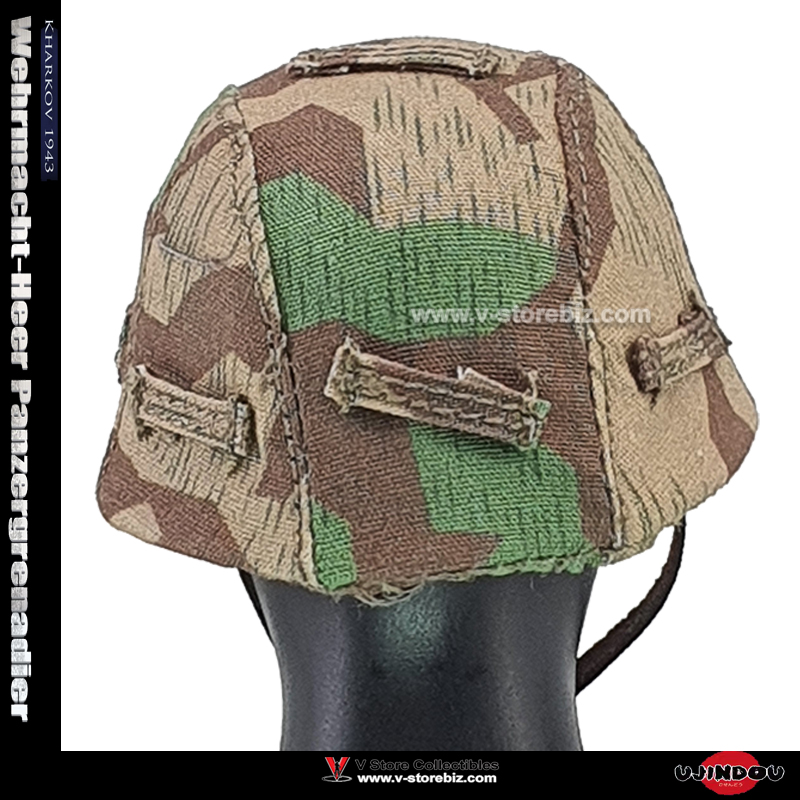  UJINDOU UD9041 WWII Wehrmacht-Heer Panzergrenadier M42 Helmet w/ Cover