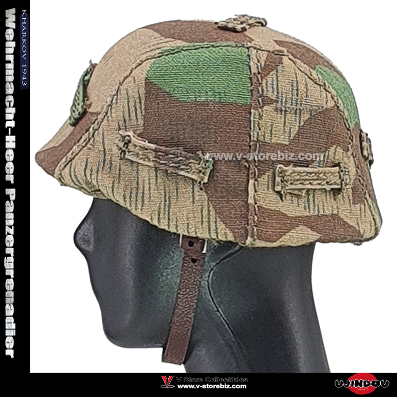  UJINDOU UD9041 WWII Wehrmacht-Heer Panzergrenadier M42 Helmet w/ Cover