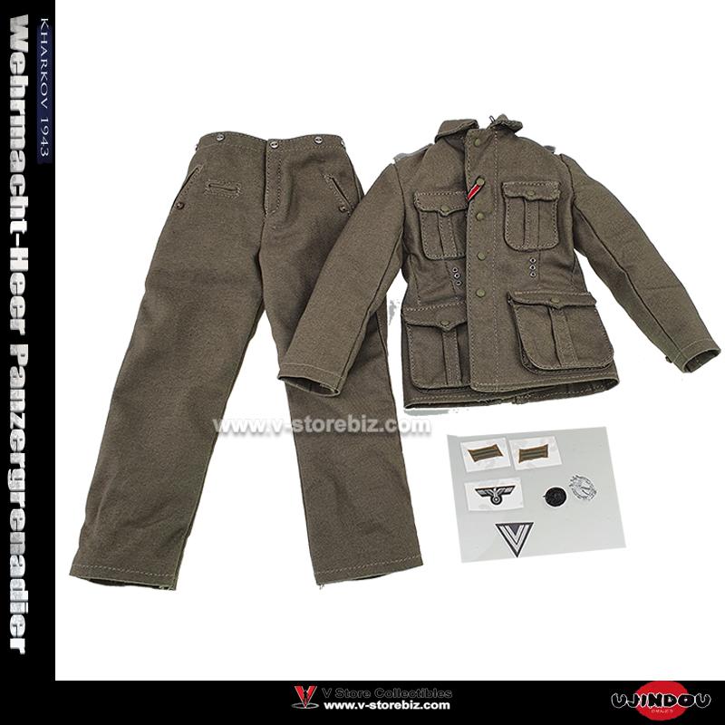  UJINDOU UD9041 WWII Wehrmacht-Heer Panzergrenadier Wehrmacht M40 Field Uniform
