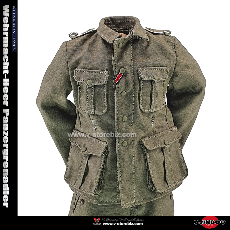  UJINDOU UD9041 WWII Wehrmacht-Heer Panzergrenadier Wehrmacht M40 Field Uniform