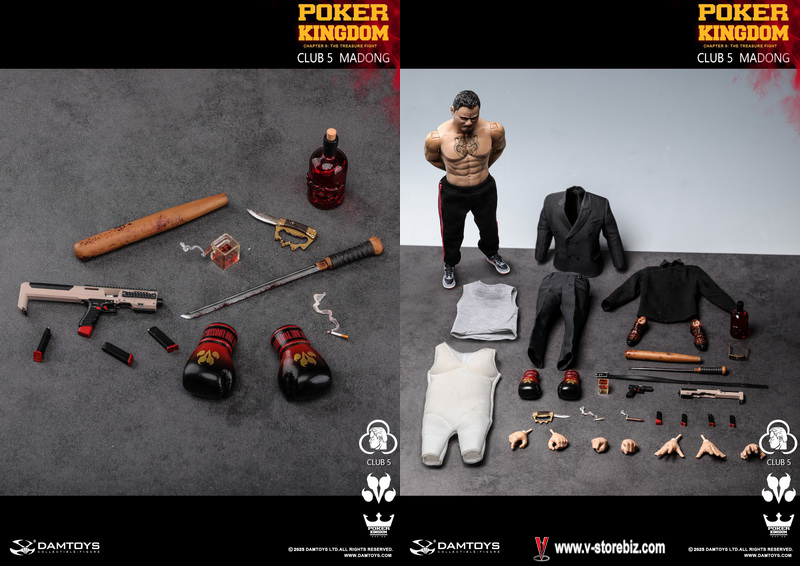 DAMTOYS GK030-A Poker Kingdom Club 5