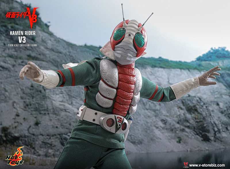 Hot Toys TMS162 Kamen Rider V3 - Kamen Rider V3