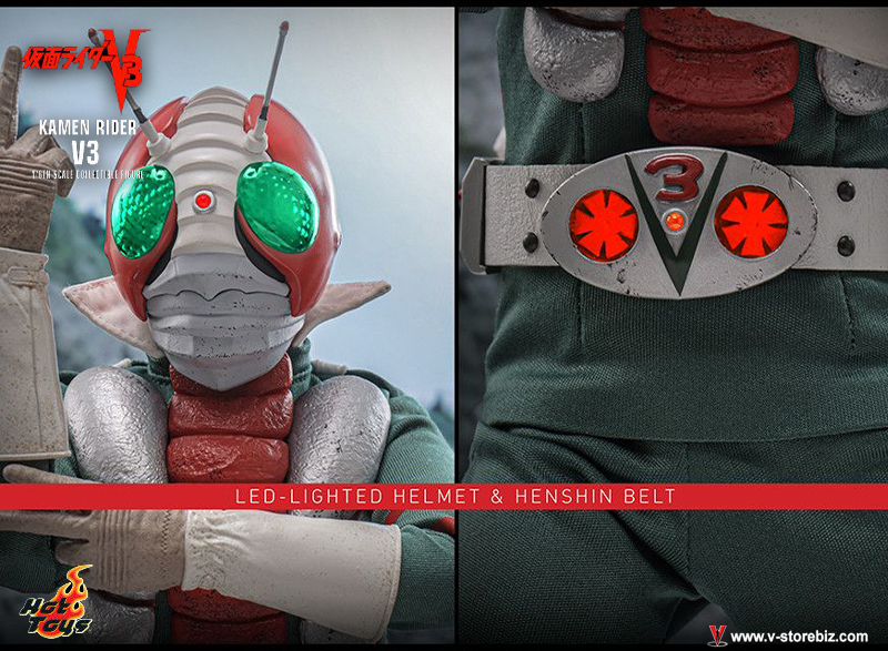 Hot Toys TMS162 Kamen Rider V3 - Kamen Rider V3