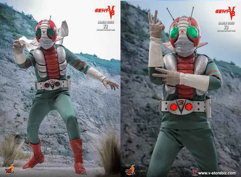 Hot Toys TMS162 Kamen Rider V3 - Kamen Rider V3