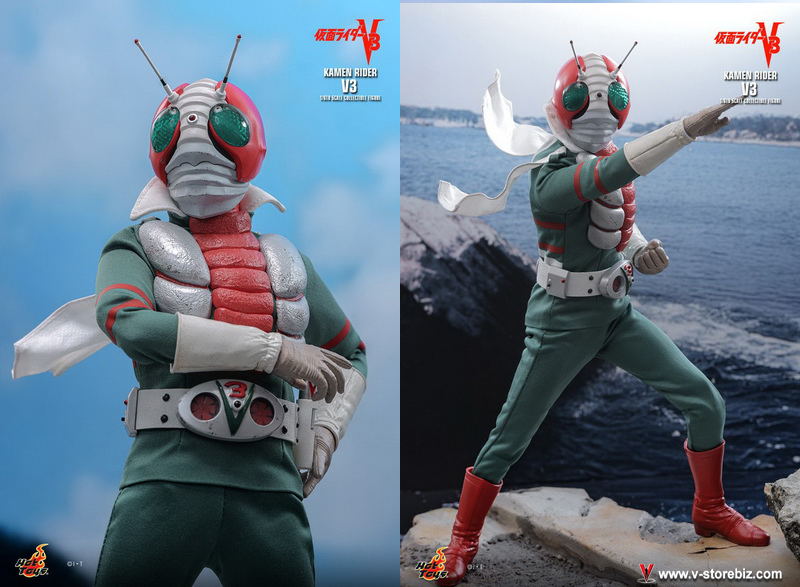 Hot Toys TMS162B Kamen Rider V3 - Kamen Rider V3 (Special Edition)