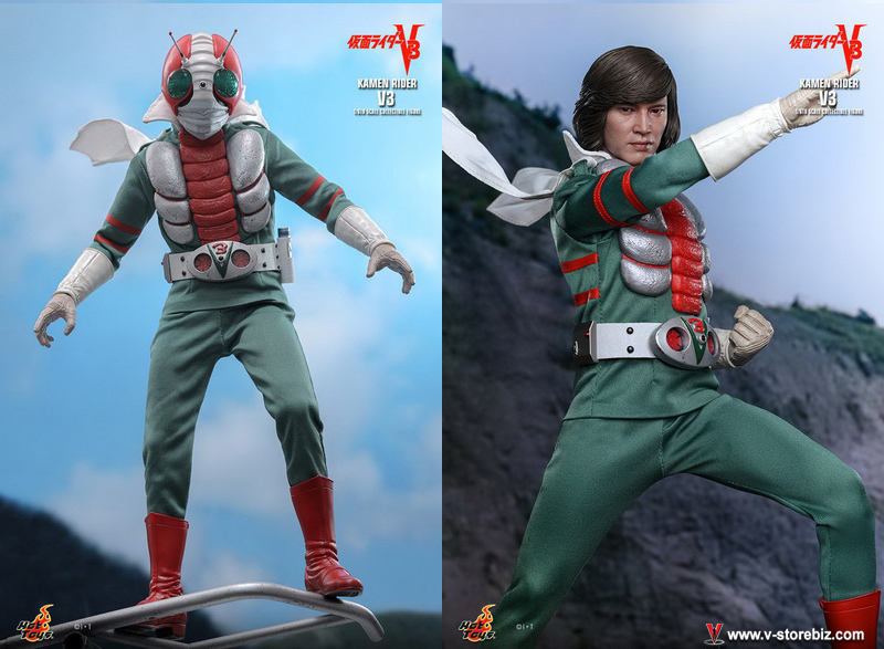 Hot Toys TMS162B Kamen Rider V3 - Kamen Rider V3 (Special Edition)