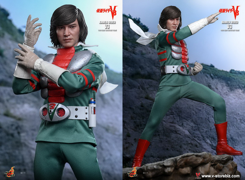 Hot Toys TMS162B Kamen Rider V3 - Kamen Rider V3 (Special Edition)