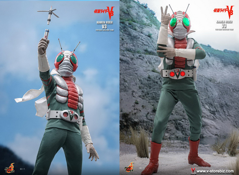 Hot Toys TMS162B Kamen Rider V3 - Kamen Rider V3 (Special Edition)
