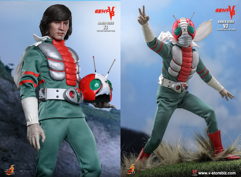 Hot Toys TMS162B Kamen Rider V3 - Kamen Rider V3 (Special Edition)