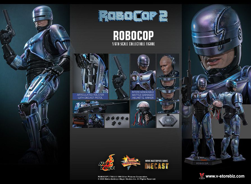 Hot Toys MMS827D74 RoboCop 2 - RoboCop 