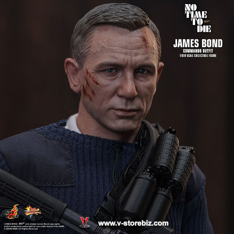 Hot Toys MMS804 No Time To Die James Bond (Commando Outfit)