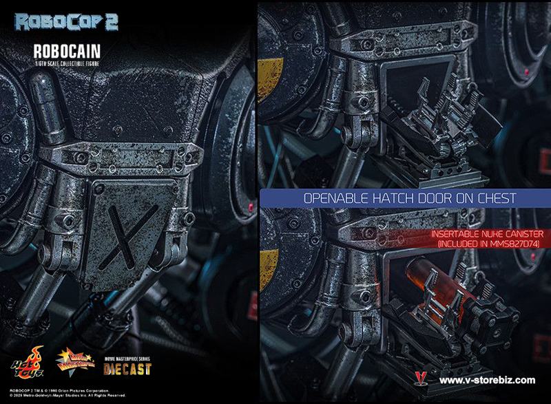 Hot Toys MMS828D75B RoboCop 2 - RoboCain (Special Edition)