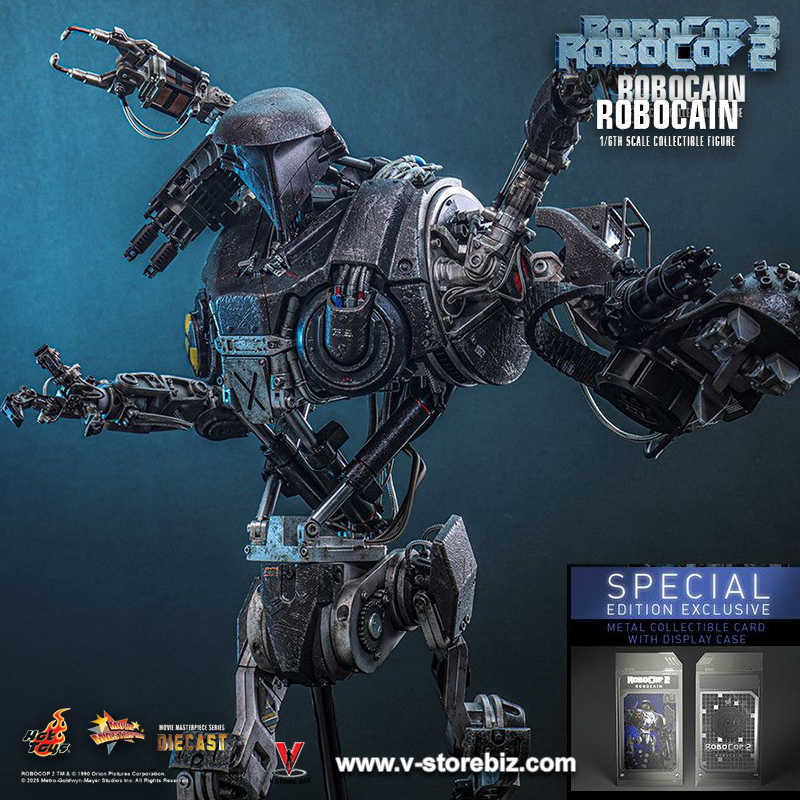 Hot Toys MMS828D75B RoboCop 2 - RoboCain (Special Edition)