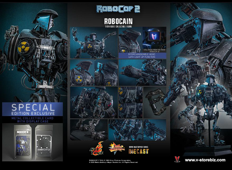Hot Toys MMS828D75B RoboCop 2 - RoboCain (Special Edition)