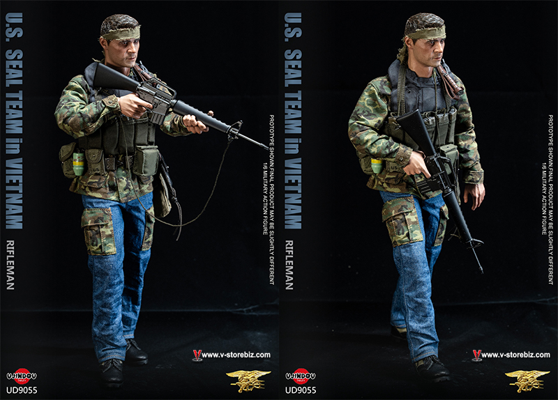  UJINDOU UD9055 US Navy SEAL Rifleman in Vietnam