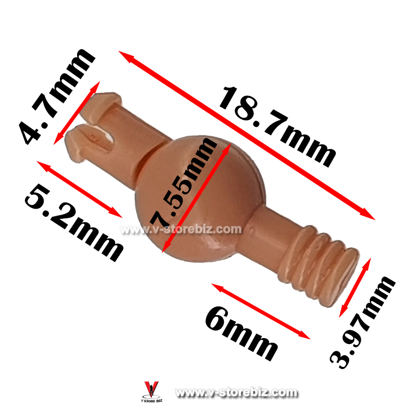1/6 Action Body Wrist Peg Type 1 (Pale)