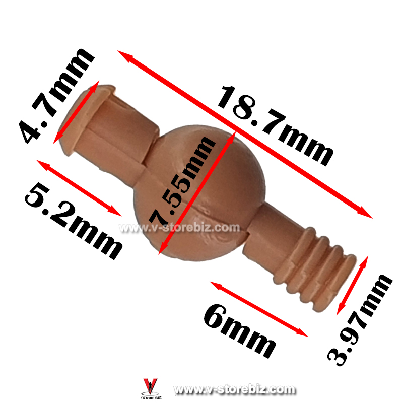 1/6 Action Body Wrist Peg Type 1 (Tan)