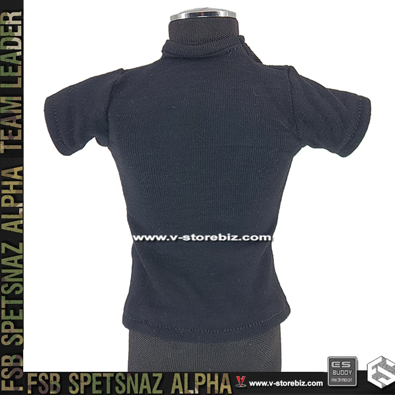 E&S 26071R FSB ALPHA Team Leader Black Tee