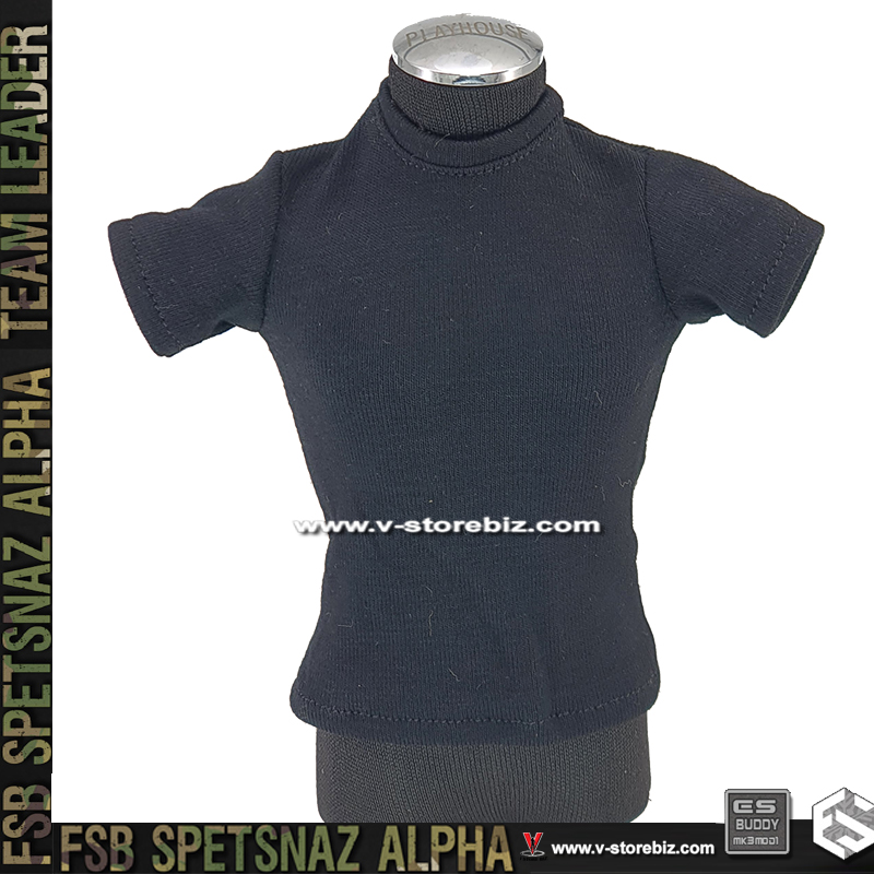 E&S 26071R FSB ALPHA Team Leader Black Tee