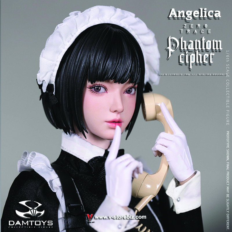 DAMTOYS GLC01 PHANTOM CIPHER: ZERO TRACE ANGELICA Original Story Collectible Figure