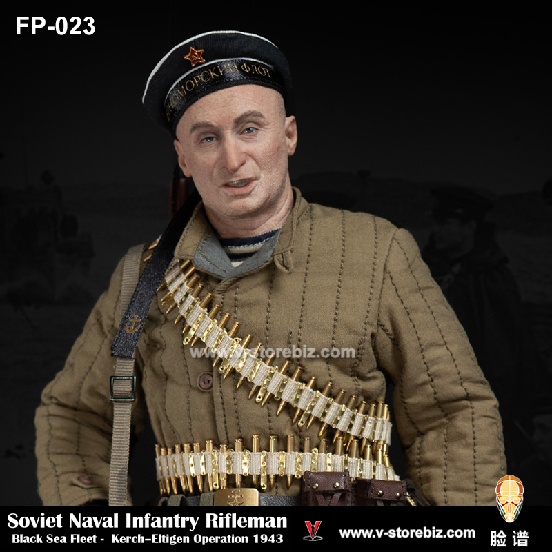 Facepoolfigure FP023A WWII Soviet Naval Black Sea Fleet Rifleman Regular version  