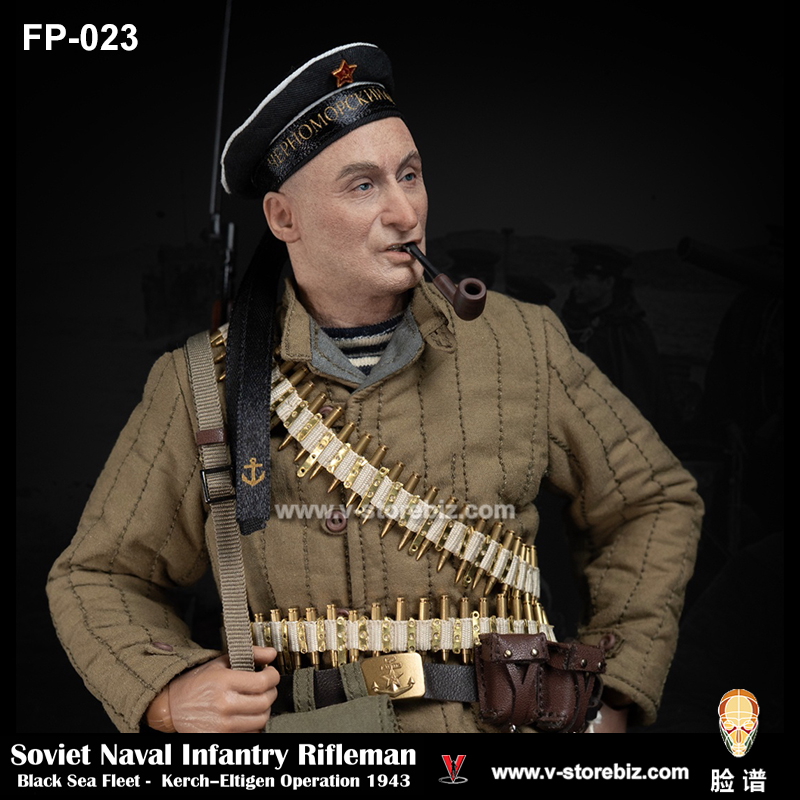 Facepoolfigure FP023A WWII Soviet Naval Black Sea Fleet Rifleman Regular version  
