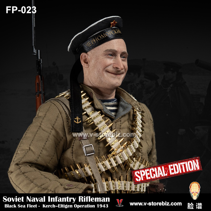 Facepoolfigure FP023B WWII Soviet Naval Black Sea Fleet Rifleman Special version 